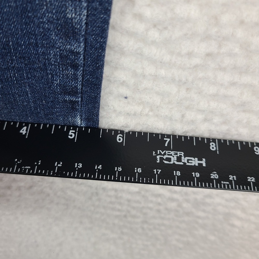 KanCan Jeans Womens 9/28 Blue Skinny Distress Mid Rise Dark Wash Denim KC81178D - Picture 7 of 13